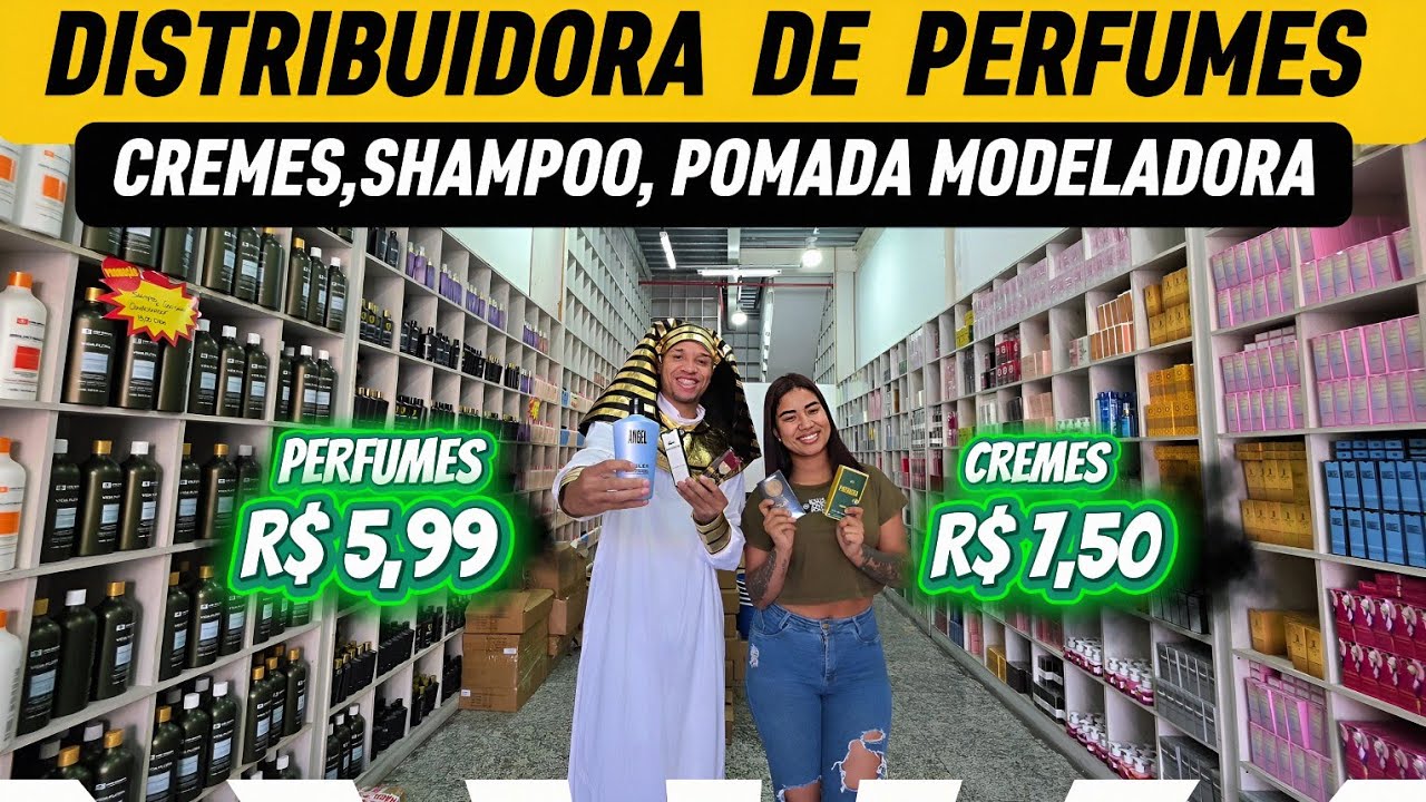 É O MELHOR PREÇO QUE JA VÍ! A Maior Distribuidora de PERFUMES 1° linha DO BRÁS, R$ 5,99 NO ATACADO