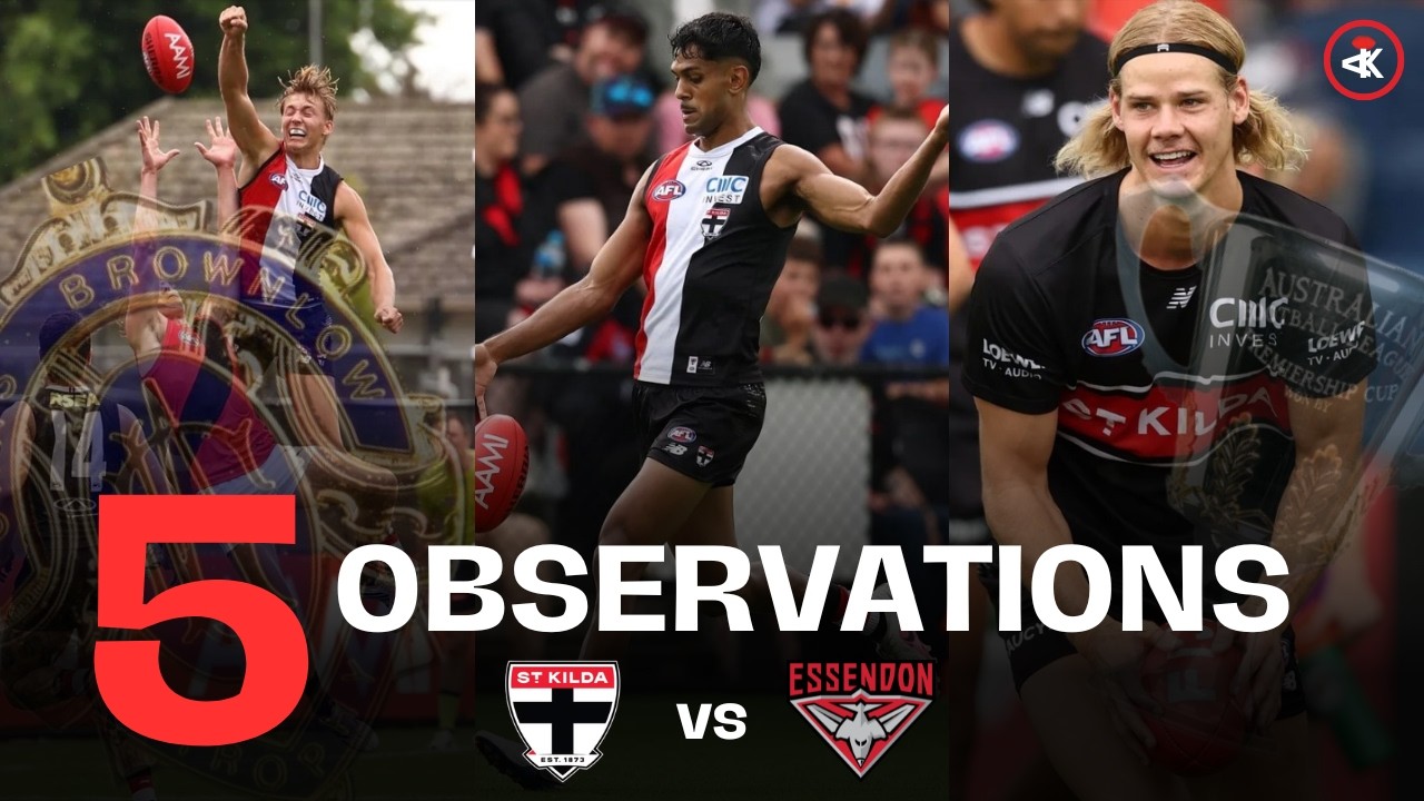 NAS better than DAICOS?? | 5 OBSERVATIONS vs Essendon | AAMI Community Series 2026