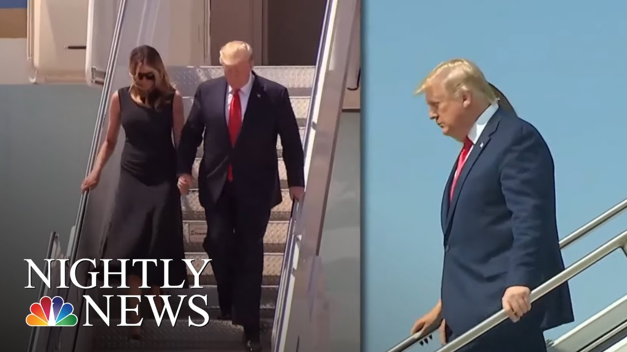 Donald Trump Visits Grief-Stricken El Paso And Dayton | NBC Nightly News