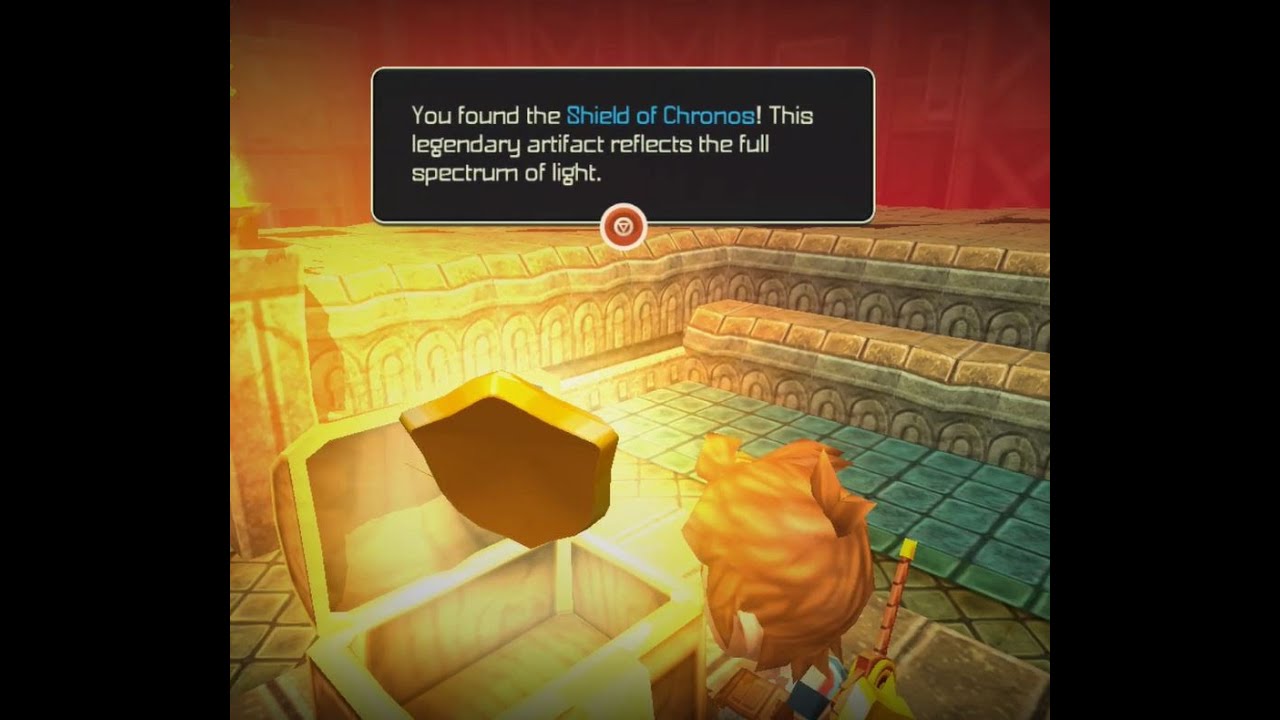 Oceanhorn Getting Shield of Chronos, Sky Island Walkthrough No Commentary