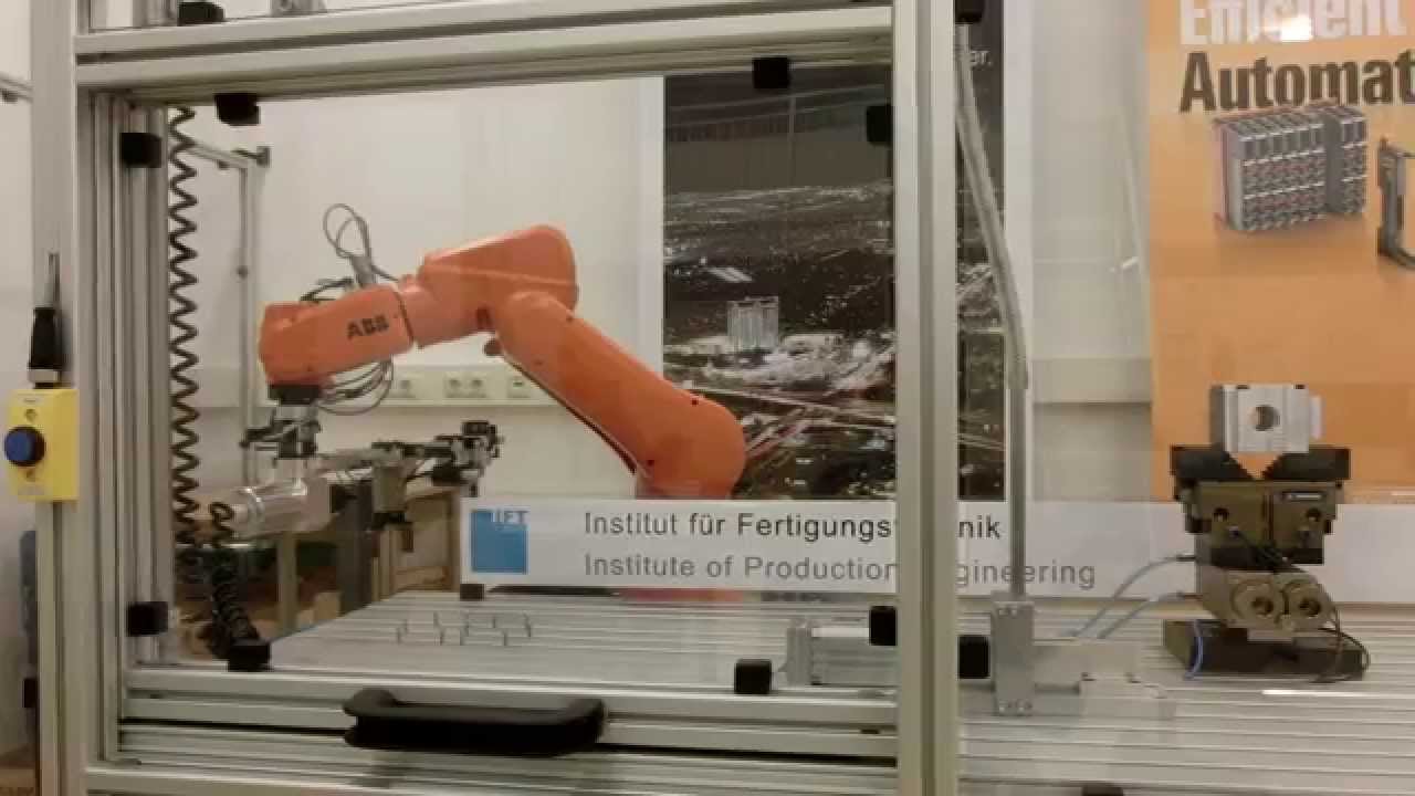 Labor&uuml;bung Industrieroboter Video 2015