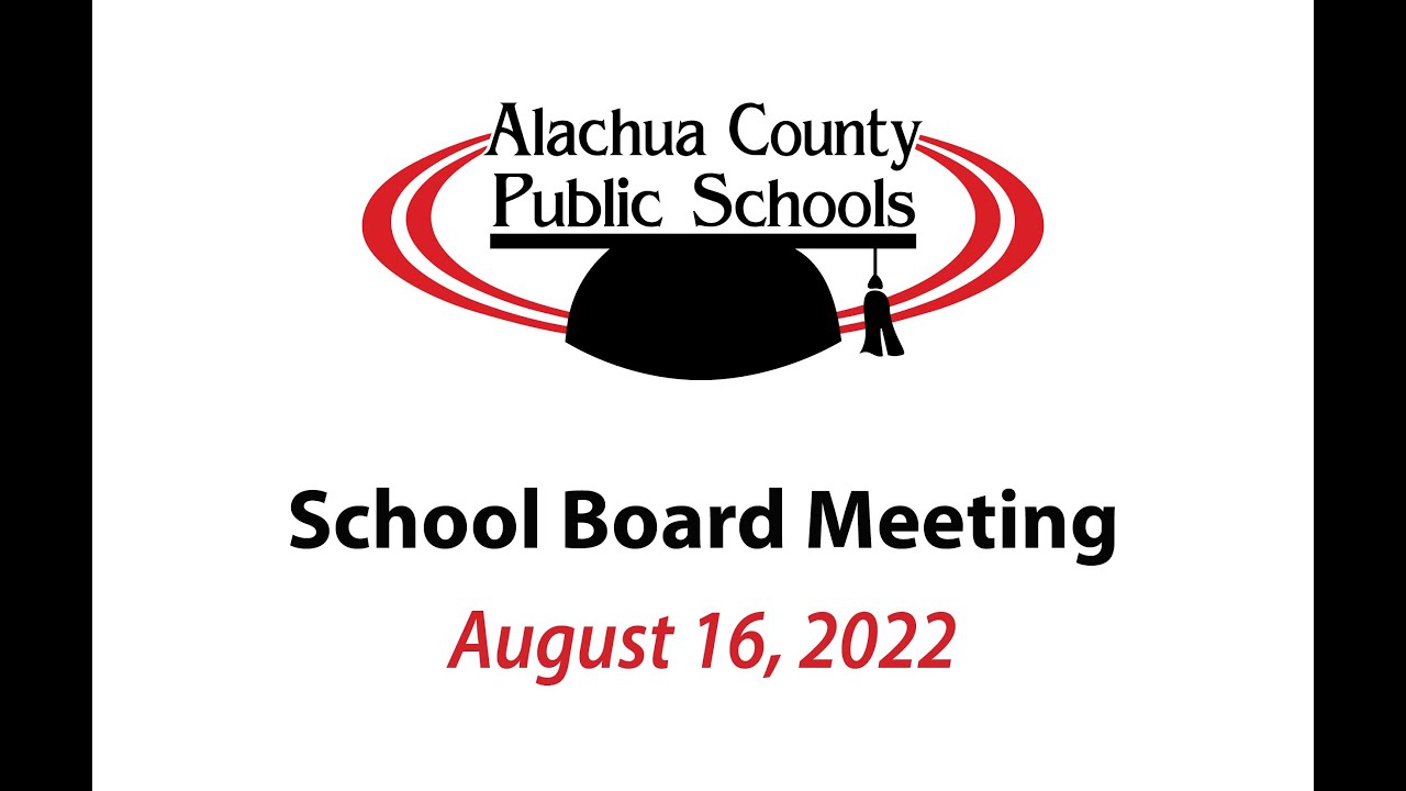 School Board Meeting 8-16-22