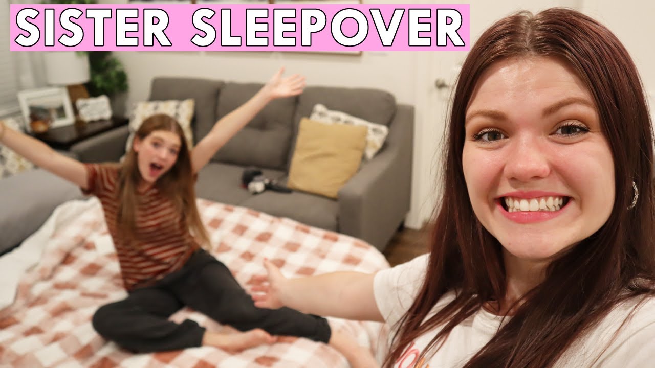 Girls Only Sister Sleepover! Saying Goodbye to Jordan Before She Moves!