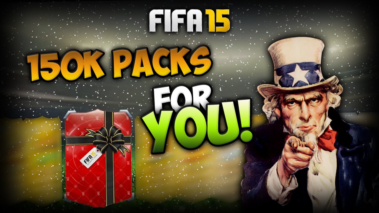 FIFA 15 - 150K FUTMAS PACKS FOR YOU! - FIFA 15 PACK OPENING | MERRY XMAS! :)