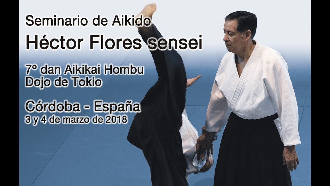 Hector Flores sensei - Seminario 2018 Córdoba, España