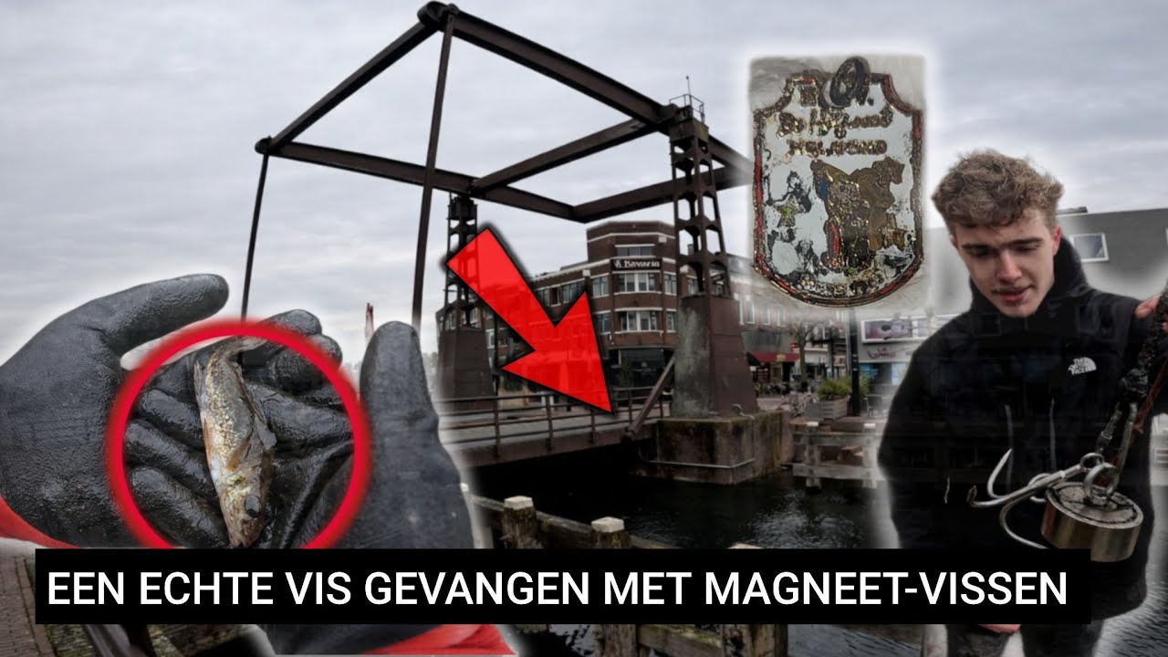 In De STAD MAGNEET-Vissen & We Vangen EEN ECHTE VIS | En Nog Een Winkelwagentje.. 🛒