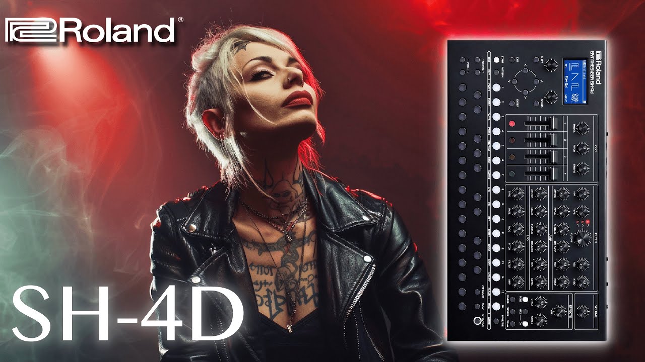 🎹 Roland SH-4D Techno Project #4: 16 New Hypnotic & Aggressive Patterns! 🚀🎵 @rolandglobal