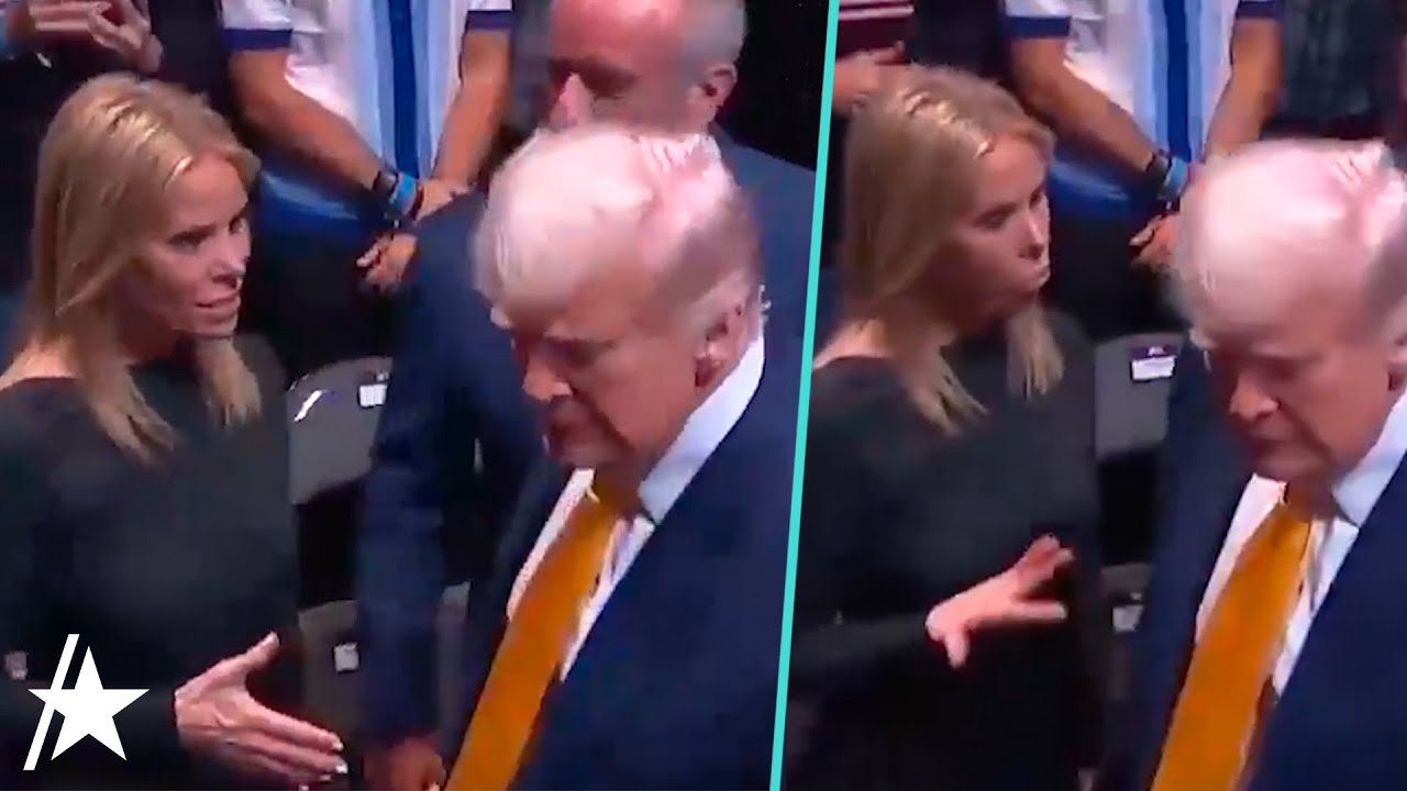 Дональд Трамп, похоже, пренебрежительно отнесся к Шерил Хайнс после приветствия Роберта Кеннеди-м...