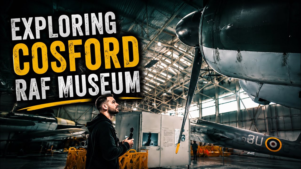 Exploring Cosford RAF Museum - 4k