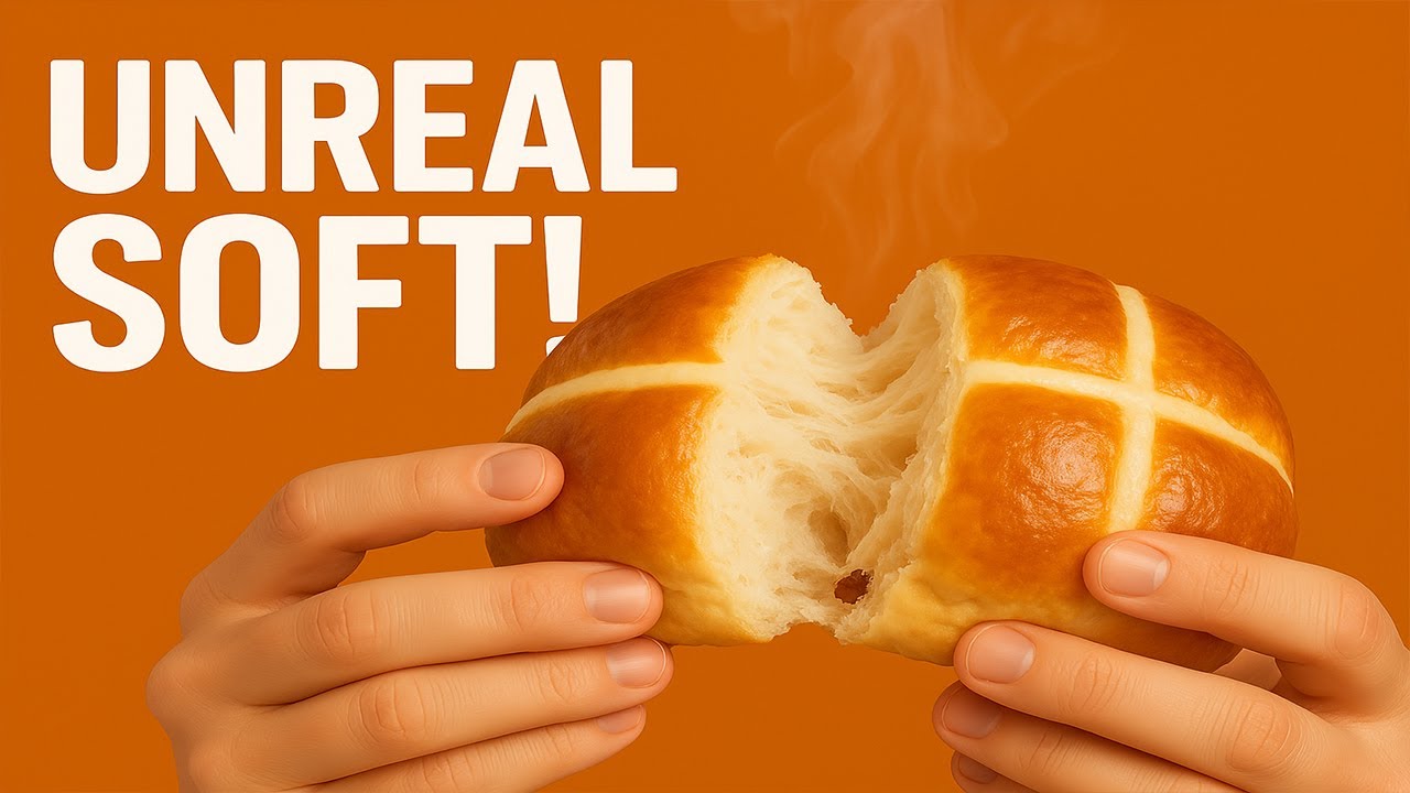 These Hot Cross Buns Are So Soft It’s Unreal (The Japanese Secret You Need to Try!)
