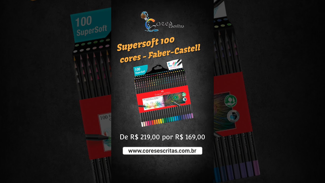 Best Offer's Week- Oferta Supersoft 100 cores #supersoft100 #fabercastell