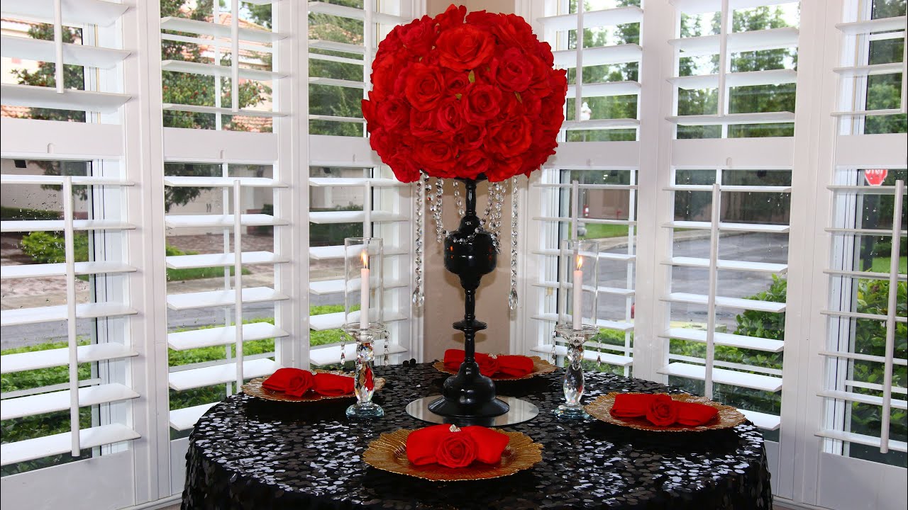 DIY Dollar Tree items Transformed into A Lavish Centerpiece
