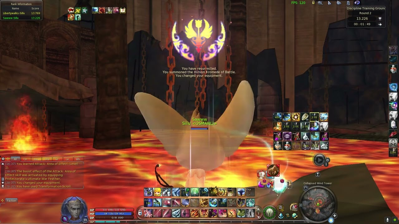 Aion 8.4 Sawww vs Libertywalks
