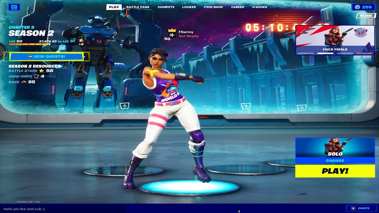 Fortnite lobby dance for tiktok!