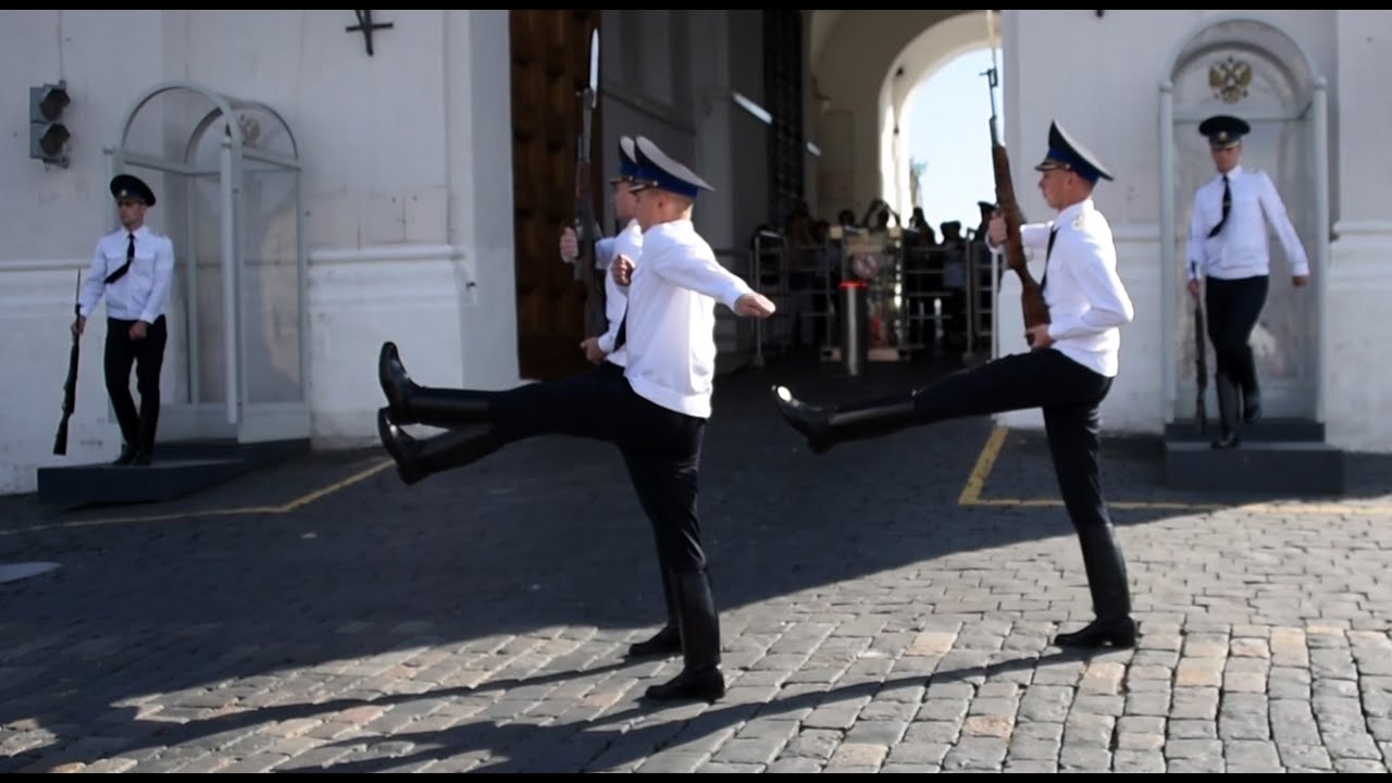 Red Square Changing of the Guard Moscow Russia