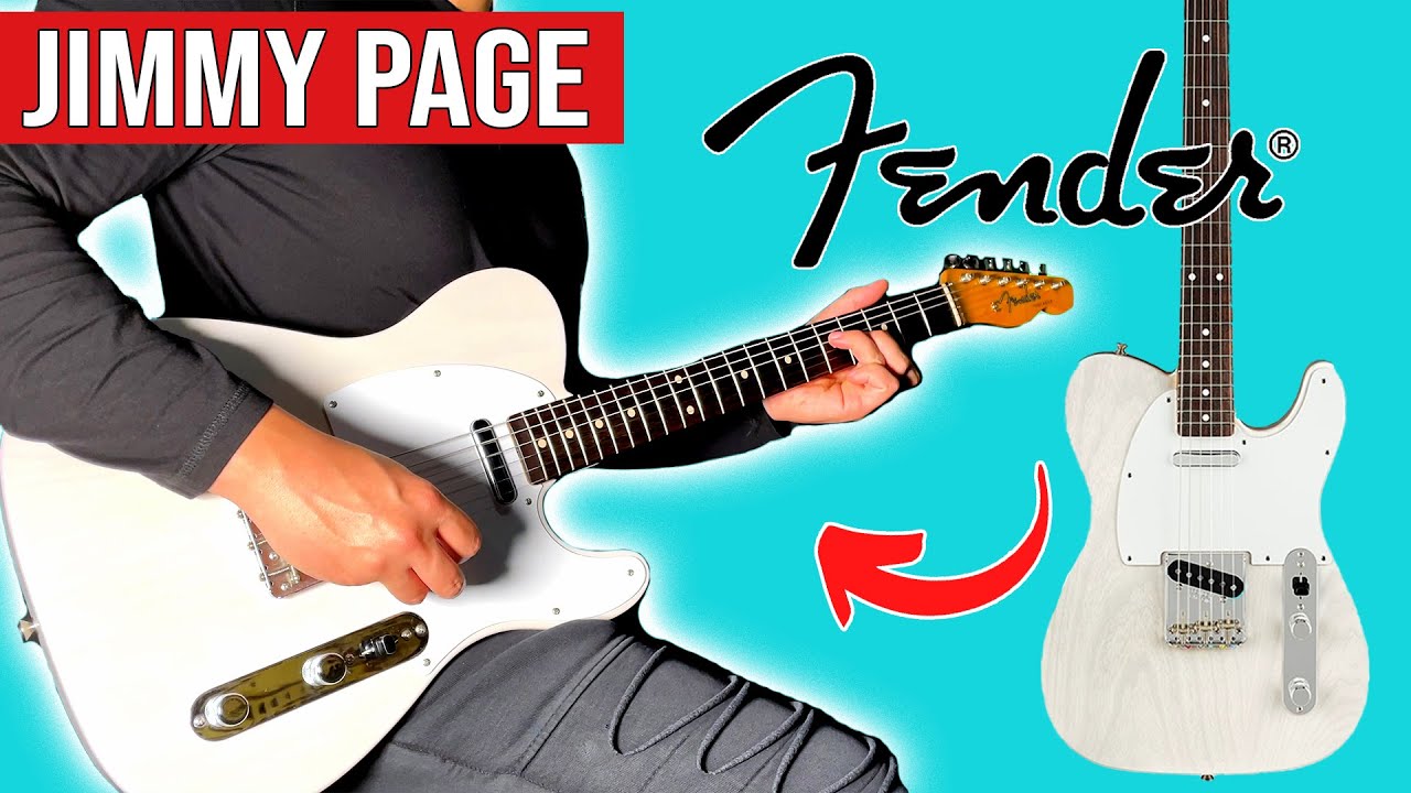 Exploring the Legendary Jimmy Page Fender Telecaster | Unveiling Its Unique Features and Sound