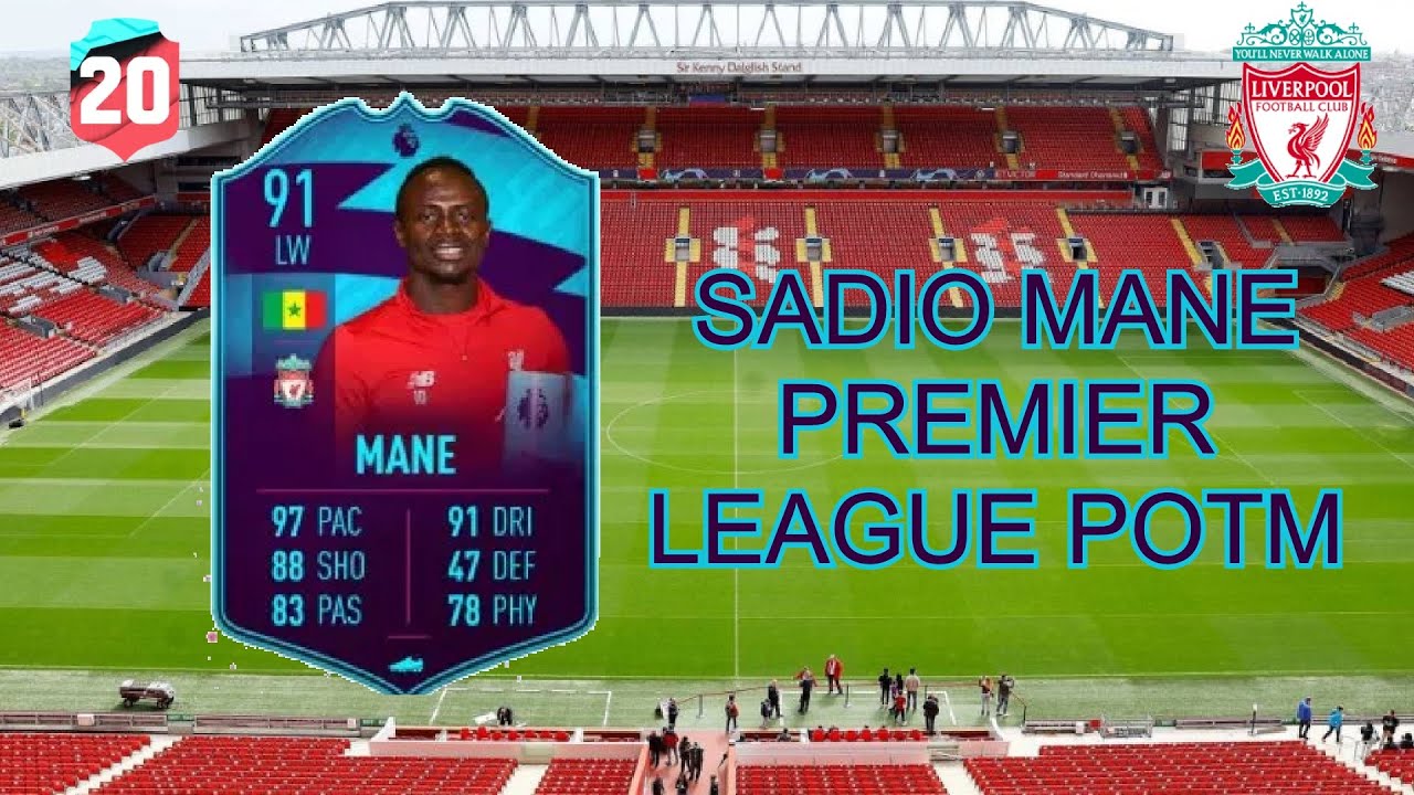 Como conseguir a SADIO MANE Premier League POTM en PACYBITS 20