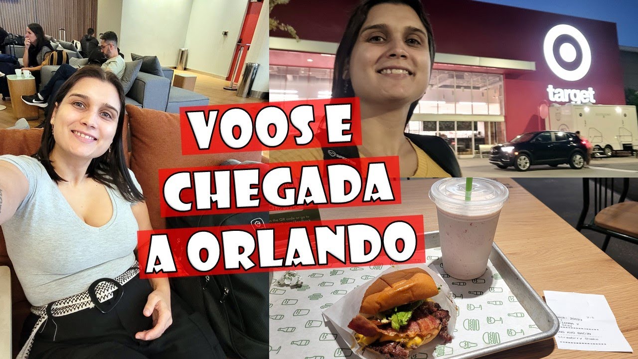 VLOG ORLANDO #1 | VOOS GOL DE VITÓRIA A ORLANDO, TOUR PELO HOTEL E COMPRAS NA TARGET | LU SPINASSÉ