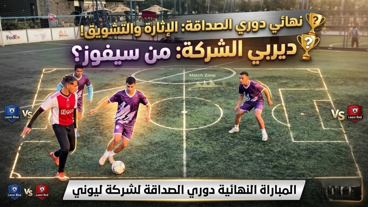 المباراة النهائية دوري الصداقة لكرة القدم شركه ليوني التي إنتهت بفوزه أمجاد اليوني مبروك علينا 🏆