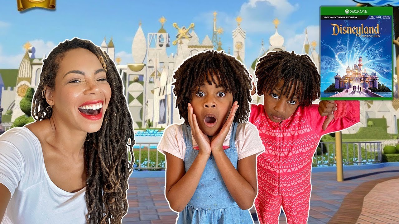 We went Back to Disneyland and Rode It’s A Small World!