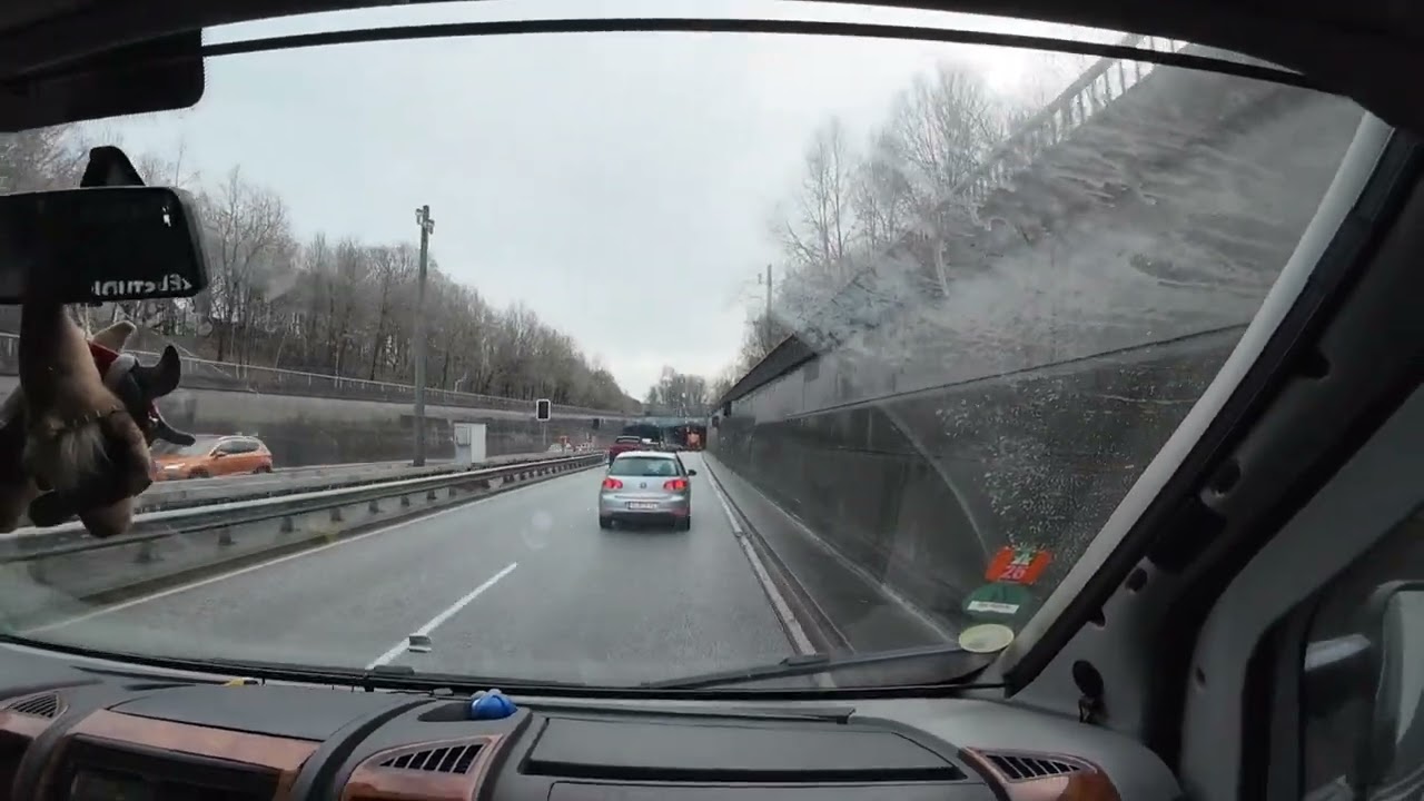 Van Denemarken naar Nederland door de sneeuw