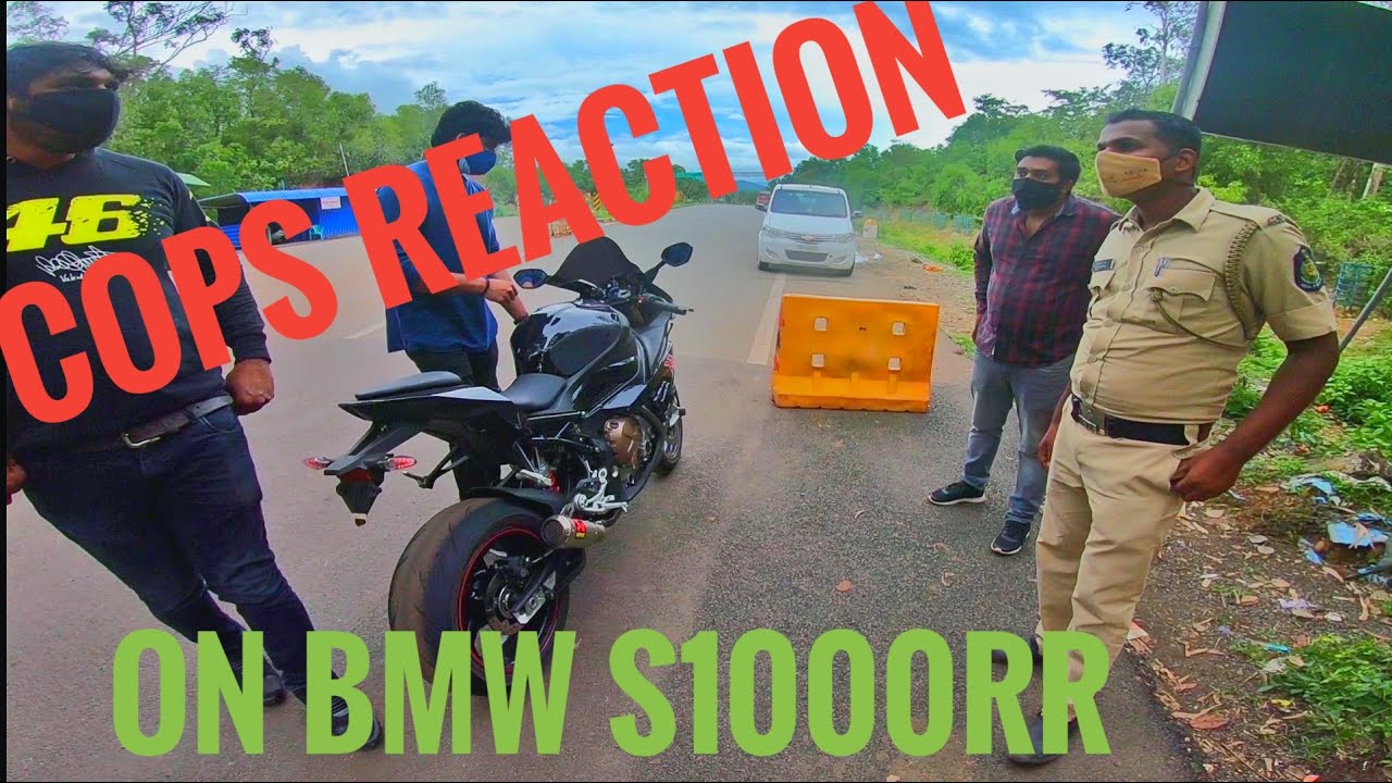 BMW S1000 RR v/s ktm390adventure | Goa to karwar checkpost.