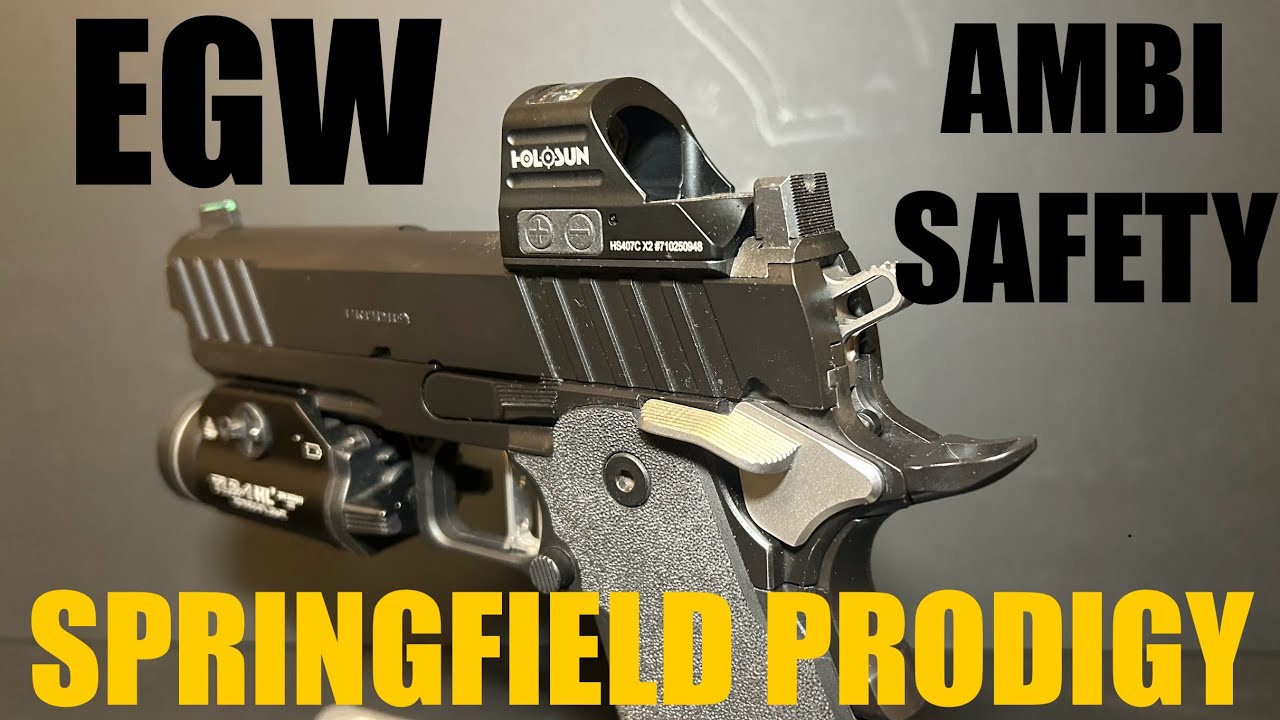 Springfield Prodigy EGW Ambi Safety & Ignition Kit - Why It Matters