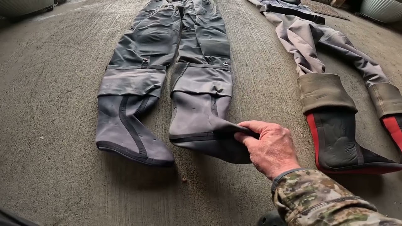 Review of Simms G4Z Waders (Medium Long) versus Orvis Pro Waders (Medium) - Male 6ft/85kgs/187lbs