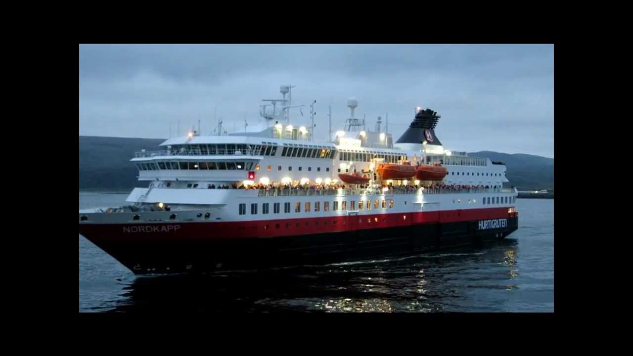 hurtigruten M/S Nordnorge VS M/S Nordkapp M/S Polarlys horn :) inn HD
