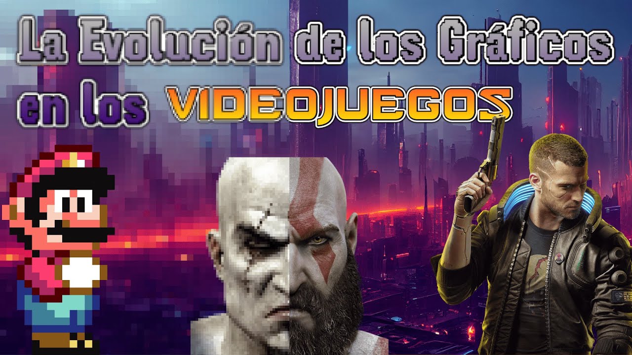 🎮 LA EVOLUCIÓN DE LOS GRÁFICOS EN LOS VIDEOJUEGOS: ¡DEL PIXEL AL FOTORREALISMO! 📺✨