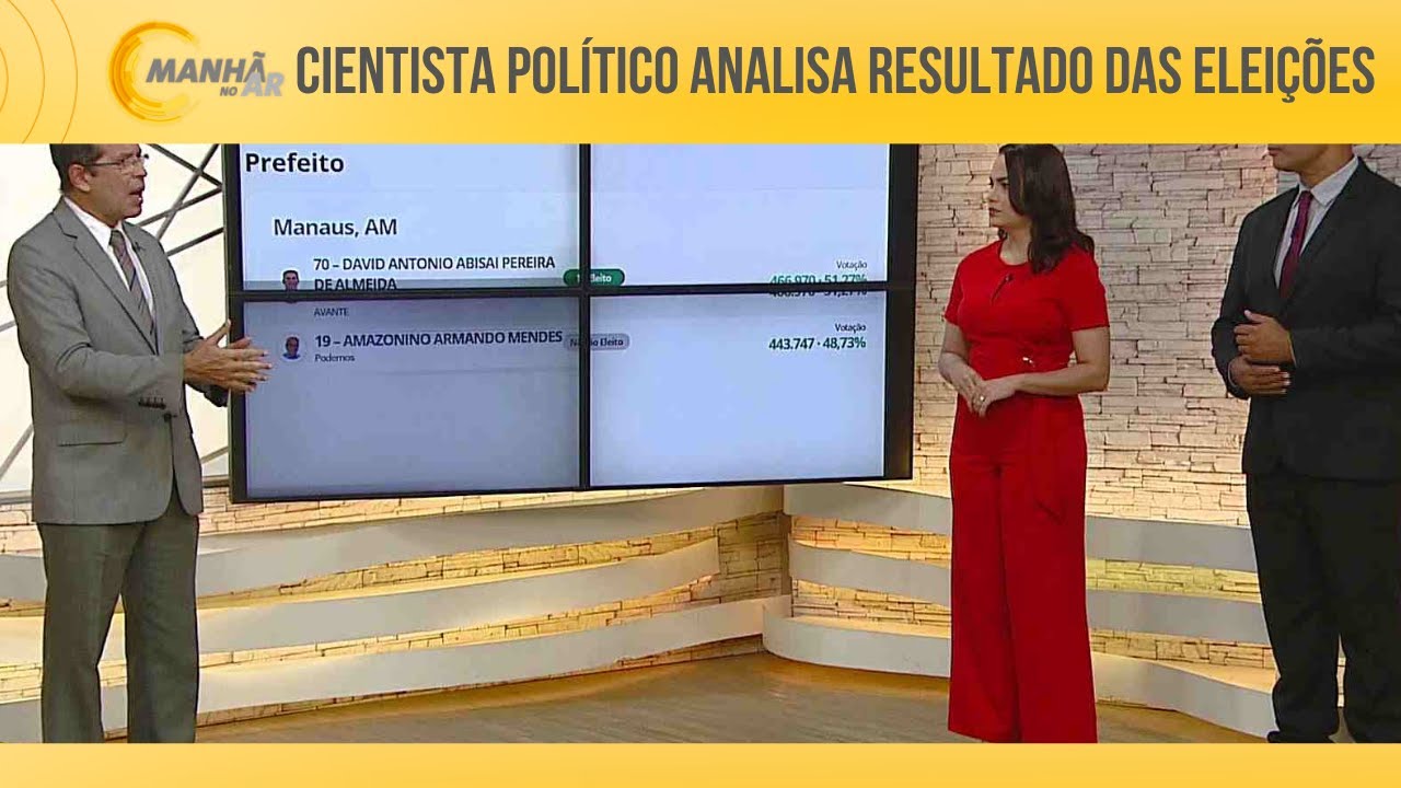CIENTISTA POLÍTICO ANALISA RESULTADO DAS ELEIÇÕES EM MANAUS