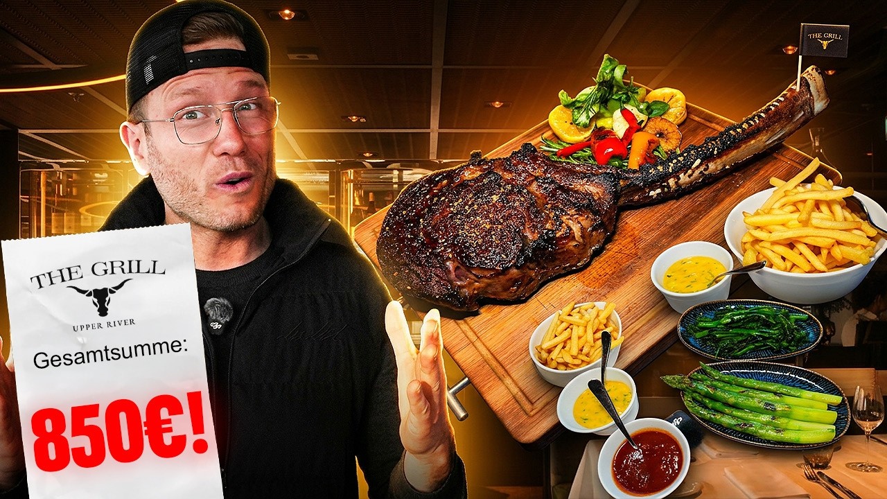 ICH ESSE FÜR 850€ IN BREMENS LUXUS STEAKHAUS 💎🥩