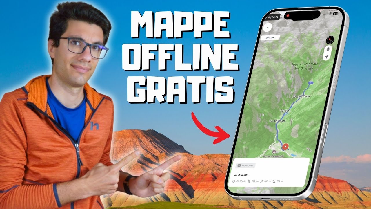 La PRIMA APP per il Trekking con AI