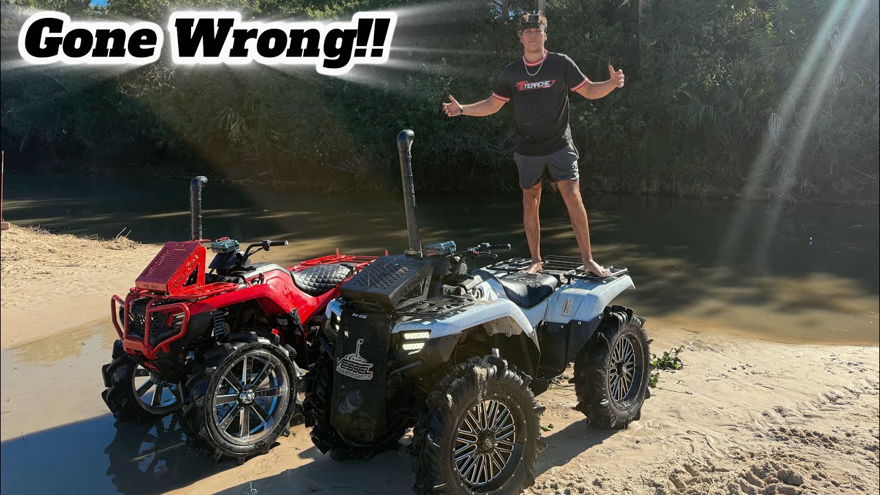 HONDA RANCHERS VS FLORIDA SWAMP!! (PT.2)
