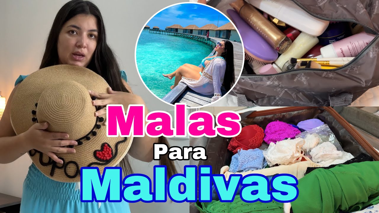 ARRUMANDO AS MALAS PARA MALDIVAS!😍✈️🌊
