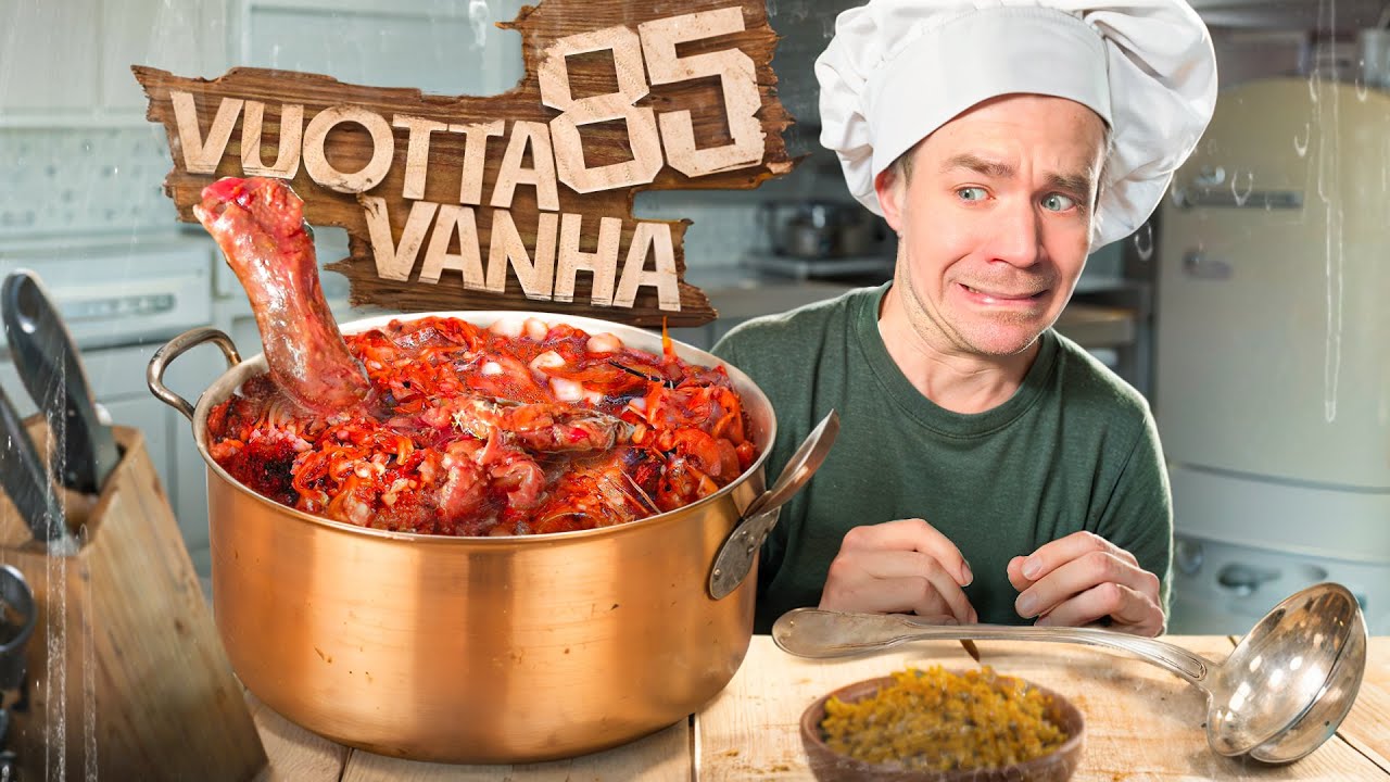 KOKKAAN 85 VUOTTA VANHOJA RESEPTEJ&Auml;