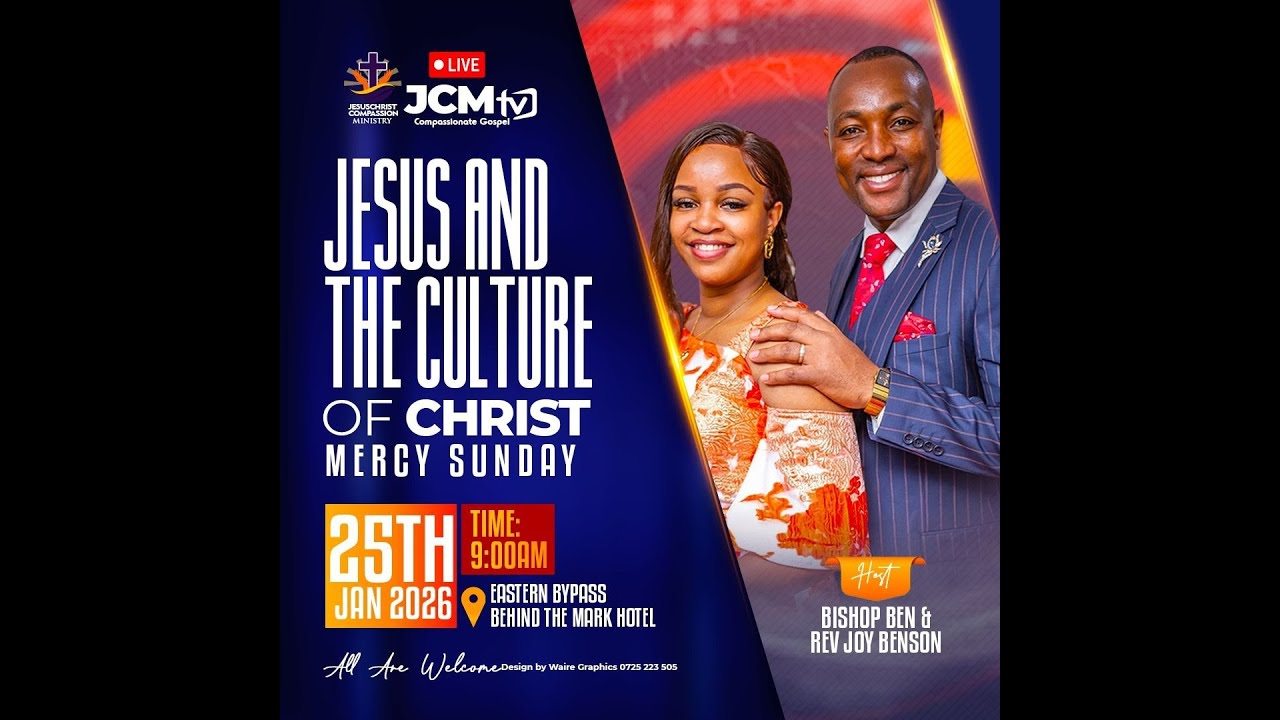 JCM MERCY SERVICE || THEME: JESUS AND THE CULTURE OF CHRIST || MAIN SERVICE {sermon}
