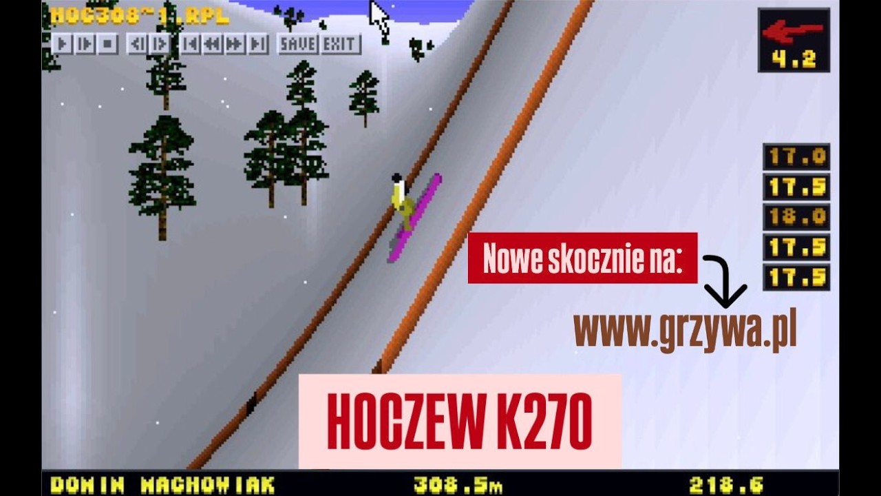 308,89 HOCZEW K270 DSJ2 - Nowe skocznie by Andrzej Materna