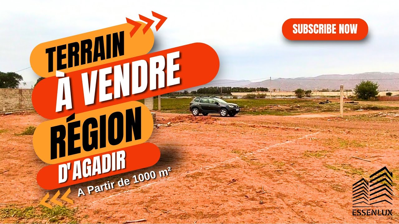 🔥🔥بقع أرضية بمساحات مختلفة للبيع نواحي اكادير والثمن جد مناسب😍😍 Terrain à vendre à issen ♥️♥️