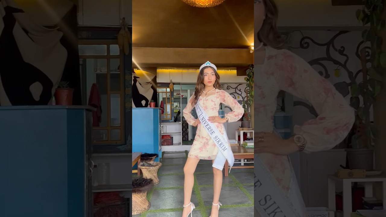 Miss Universe Sikkim 2025, 2nd Runner up😍🙌