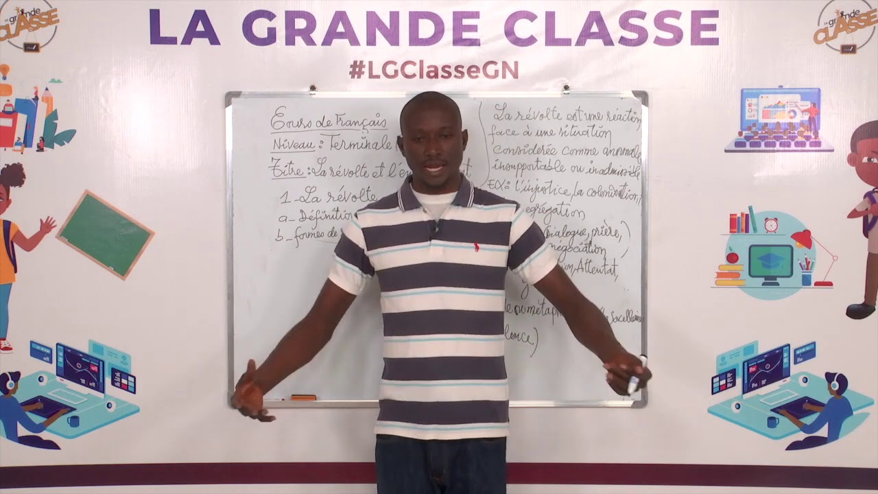 LGC_EP81: Français « La révolte et l’engagement » - Terminale SS - SM - SE avec le prof Amadou Baldé