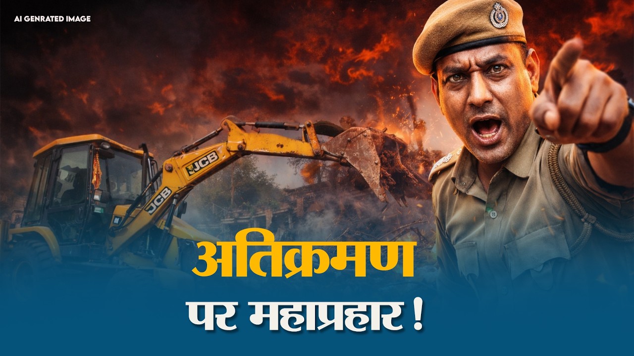 Muzaffarpur में गरजा Buldozer! सिकंदरपुर से लकड़ीढाई तक अतिक्रमण पर बड़ी कार्रवाई