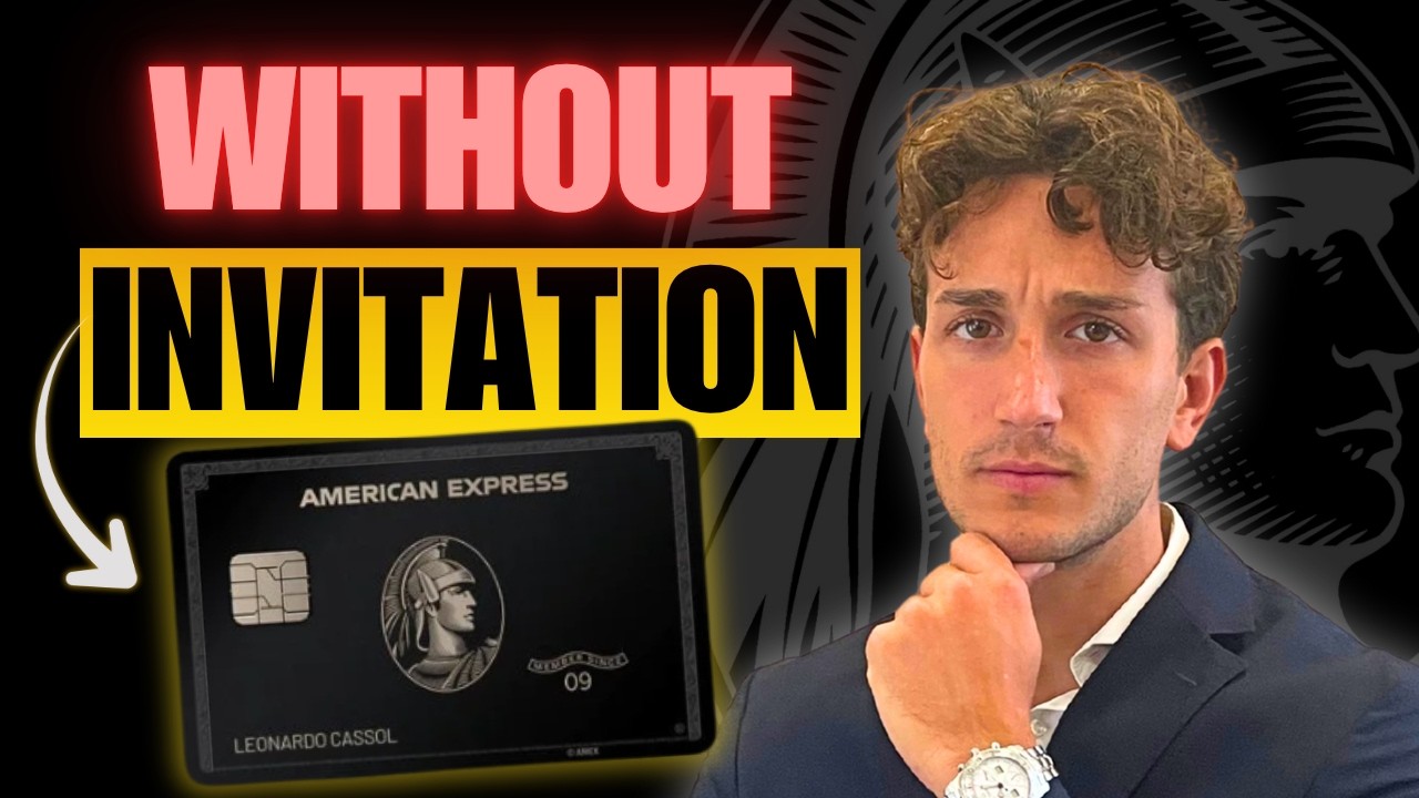 How to Get Amex Centurion Without Invitation (Amex Black)