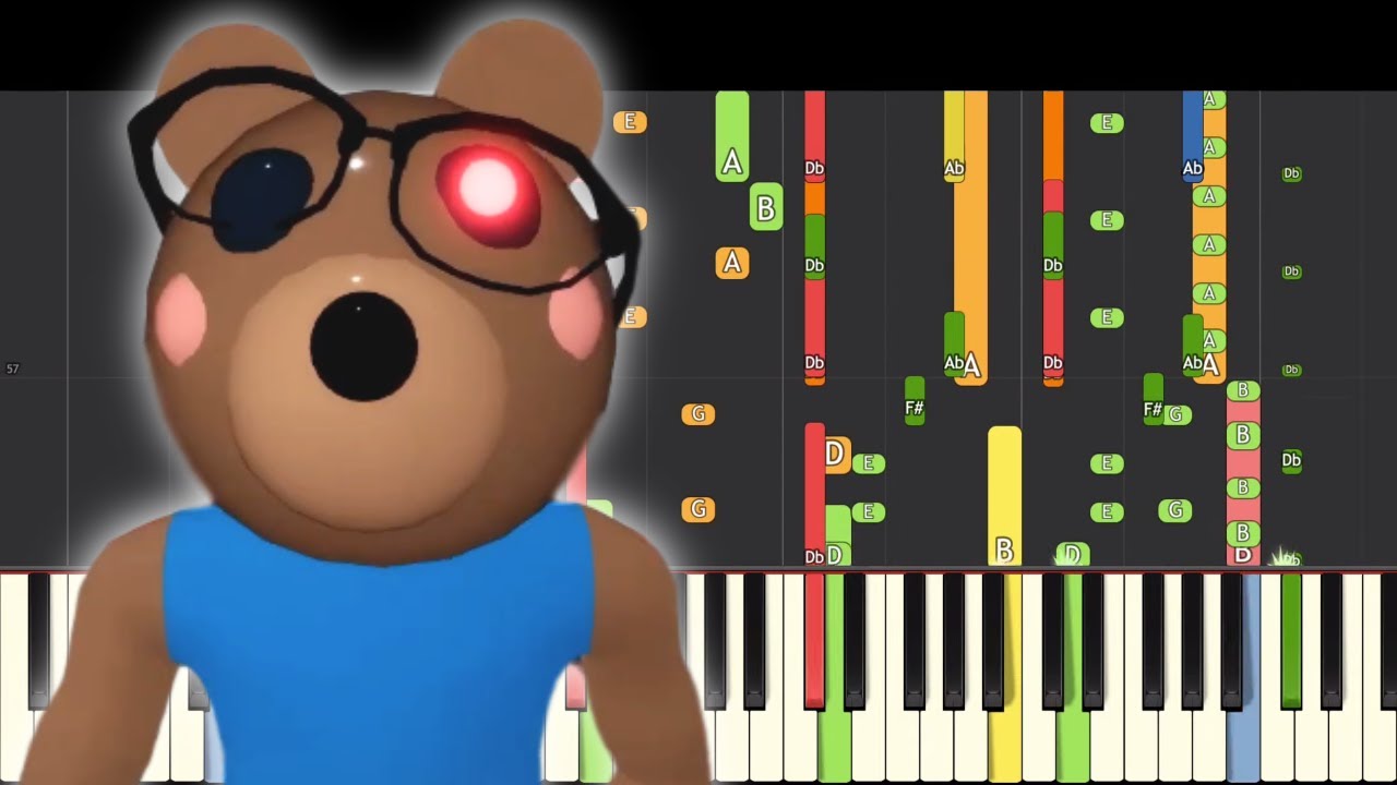 Beary Theme - Piano Remix - Piggy Roblox