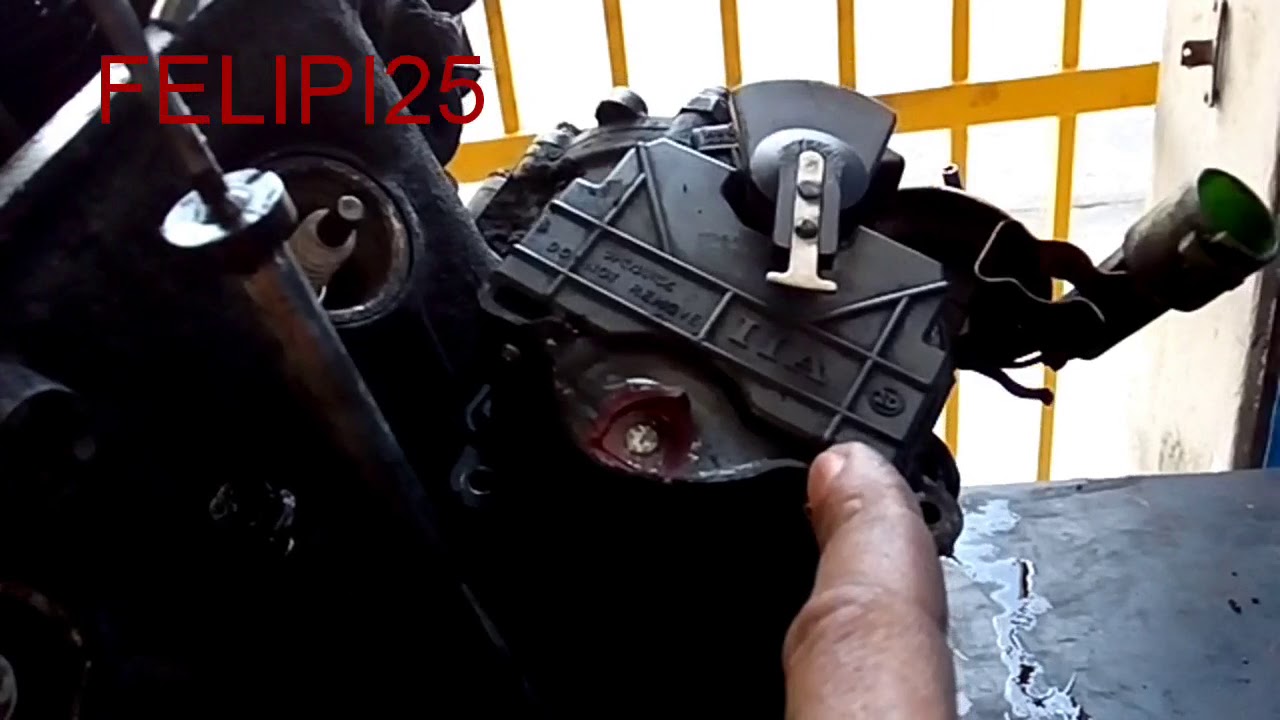 Como colocar o motor 4Y da Empilhadeira Toyota no Ponto