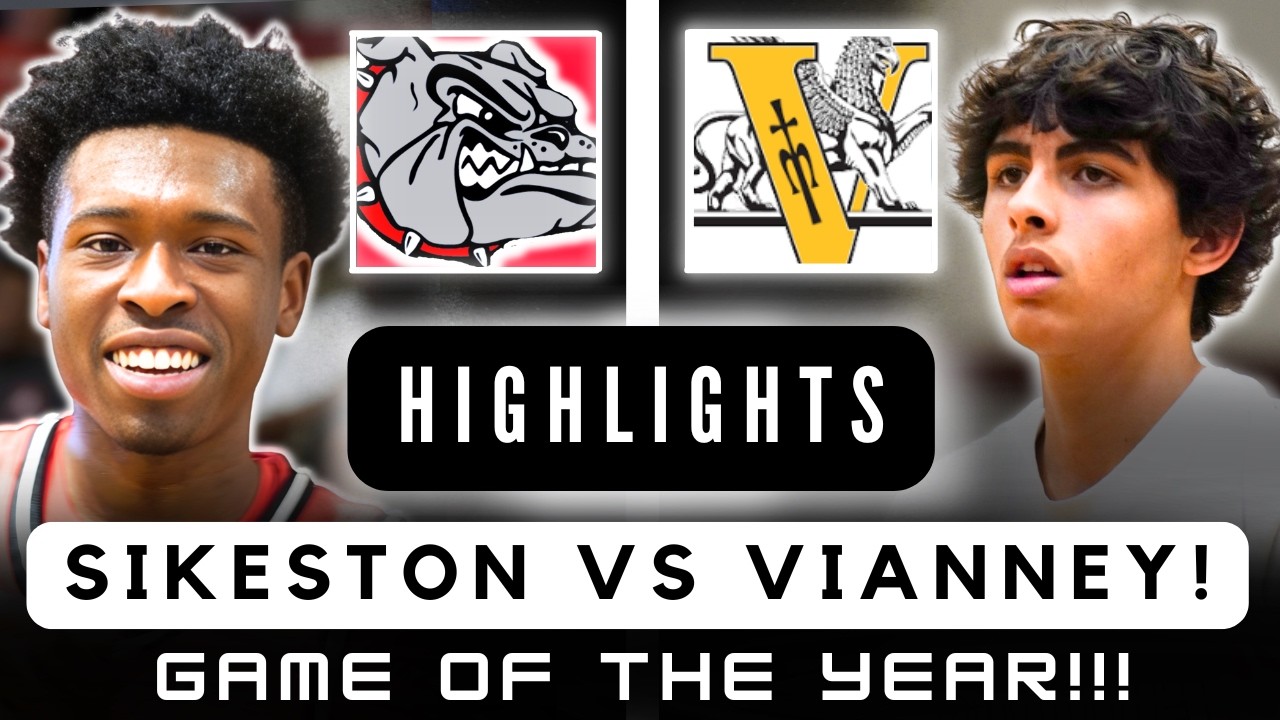 SIKESTON vs VIANNEY | GAME OF THE YEAR!!! | Missouri Class 5 Quarterfinals!