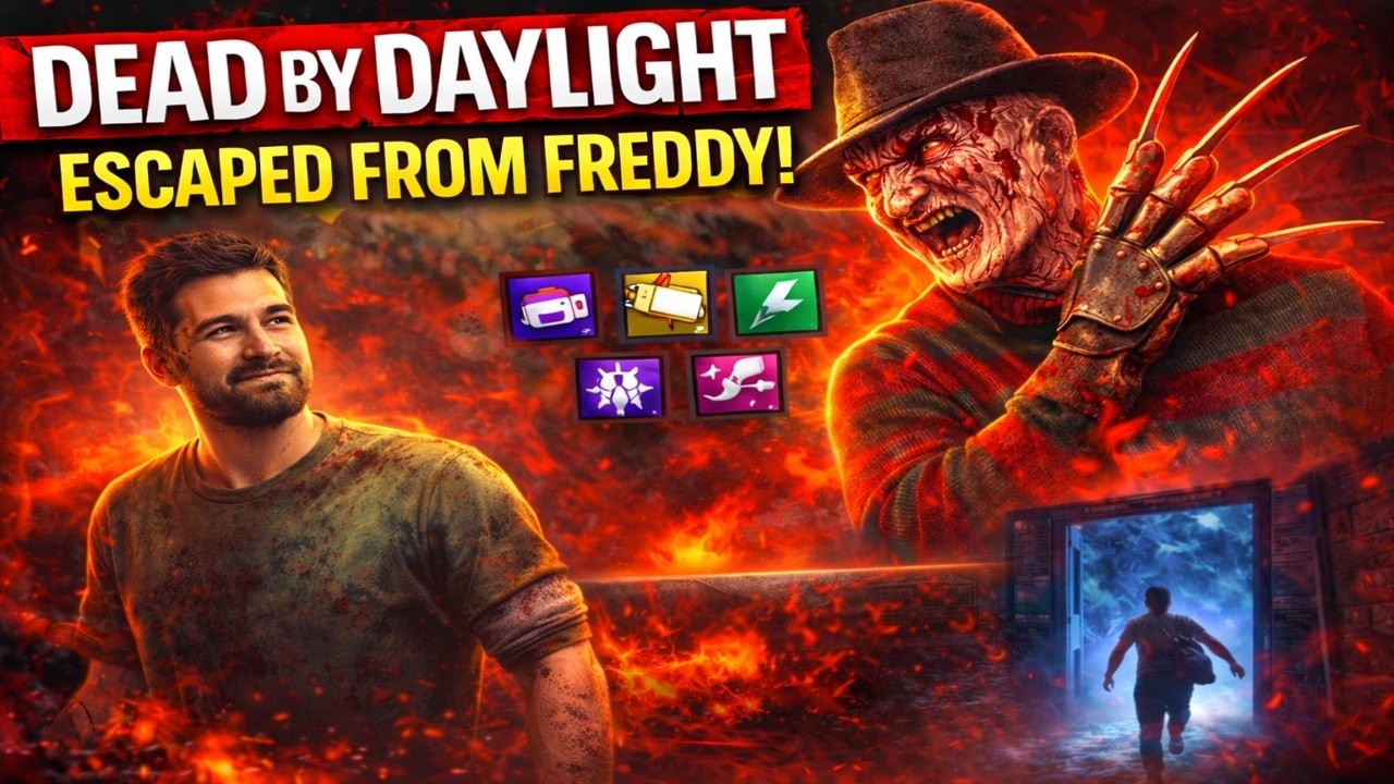 How to escape Freddy Krueger’s dream and survive with your whole team? #dbd