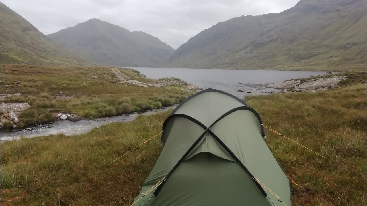 Wild Camping Doolough Connemara Ireland
