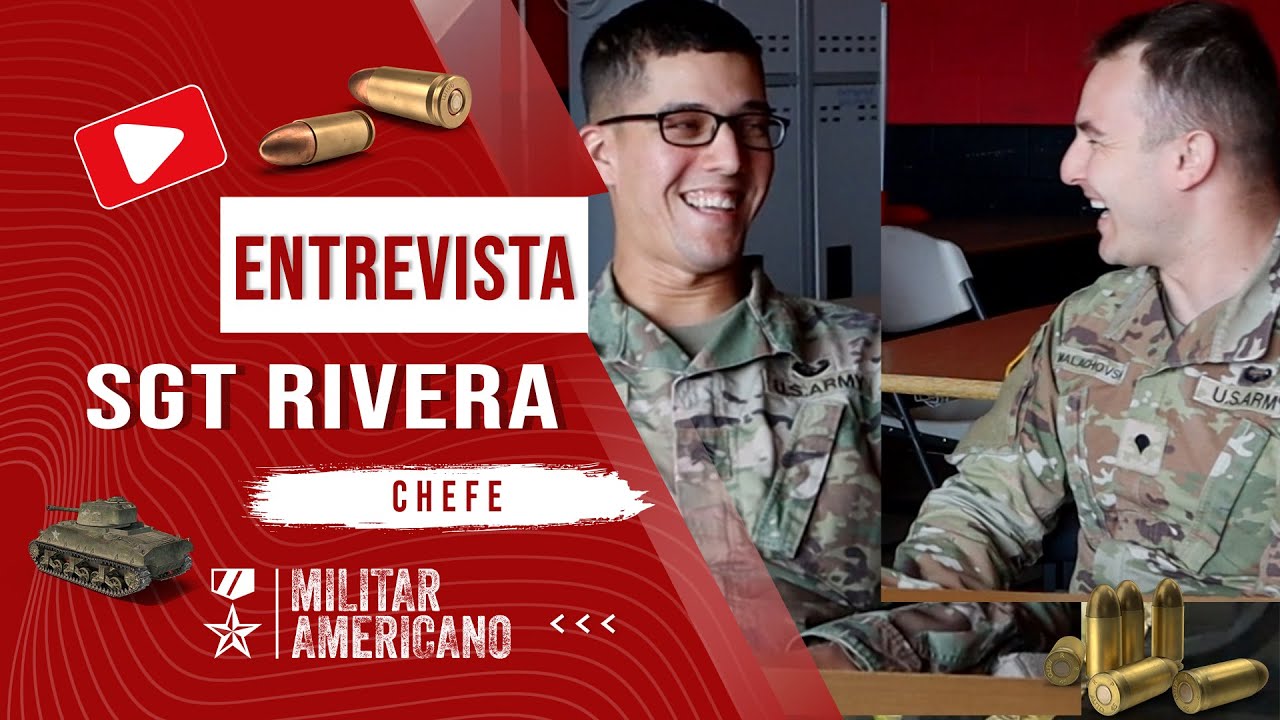 Entrevista com um SARGENTO do EXÉRCITO AMERICANO | MEU CHEFE 😅