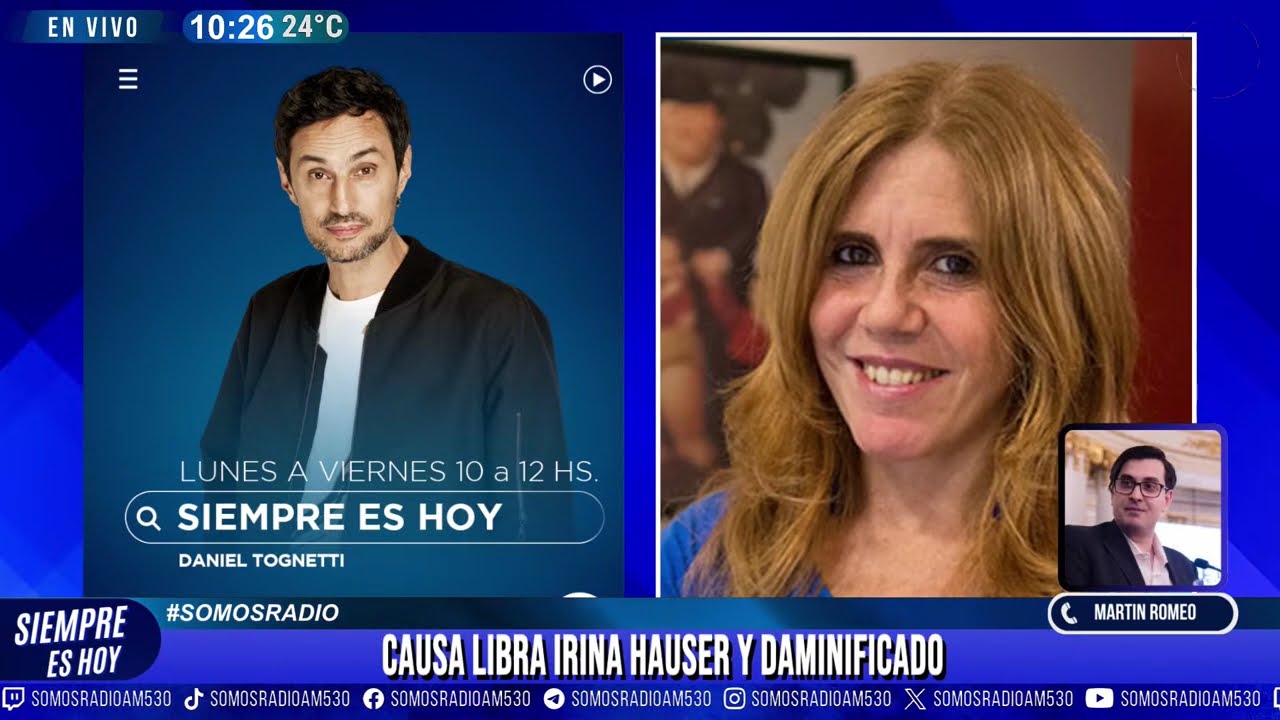 CAUSA LIBRA | IRINA HAUSER | SIEMPRE ES HOY | SOMOS RADIO